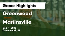 Greenwood  vs Martinsville  Game Highlights - Dec. 4, 2020