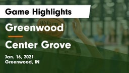 Greenwood  vs Center Grove  Game Highlights - Jan. 16, 2021