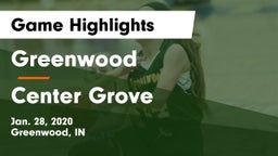 Greenwood  vs Center Grove  Game Highlights - Jan. 28, 2020