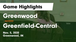 Greenwood  vs Greenfield-Central  Game Highlights - Nov. 5, 2020