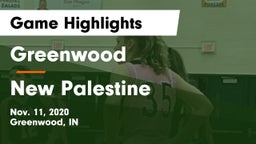 Greenwood  vs New Palestine  Game Highlights - Nov. 11, 2020
