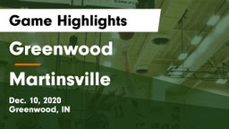 Greenwood  vs Martinsville  Game Highlights - Dec. 10, 2020