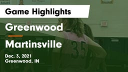 Greenwood  vs Martinsville  Game Highlights - Dec. 3, 2021