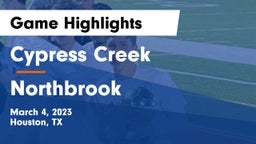 Cypress Creek  vs Northbrook  Game Highlights - March 4, 2023