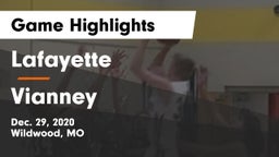 Lafayette  vs Vianney  Game Highlights - Dec. 29, 2020