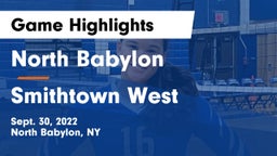 North Babylon  vs Smithtown West  Game Highlights - Sept. 30, 2022