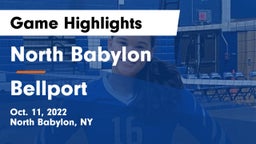 North Babylon  vs Bellport  Game Highlights - Oct. 11, 2022