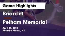 Briarcliff  vs Pelham Memorial  Game Highlights - April 13, 2024