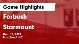 Forbush  vs Starmount  Game Highlights - Dec. 15, 2023