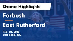 Forbush  vs East Rutherford  Game Highlights - Feb. 24, 2022