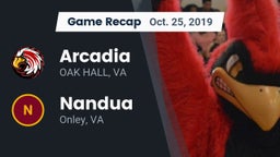 Recap: Arcadia   vs. Nandua  2019