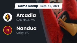 Recap: Arcadia   vs. Nandua  2021