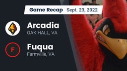 Recap: Arcadia   vs. Fuqua  2022