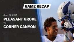 Recap: Pleasant Grove  vs. Corner Canyon  2015