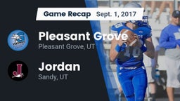 Recap: Pleasant Grove  vs. Jordan  2017