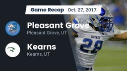 Recap: Pleasant Grove  vs. Kearns  2017