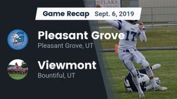 Recap: Pleasant Grove  vs. Viewmont  2019