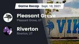 Recap: Pleasant Grove  vs. Riverton  2021