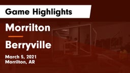 Morrilton  vs Berryville  Game Highlights - March 5, 2021