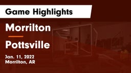 Morrilton  vs Pottsville  Game Highlights - Jan. 11, 2022