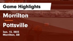 Morrilton  vs Pottsville  Game Highlights - Jan. 13, 2023