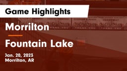 Morrilton  vs Fountain Lake  Game Highlights - Jan. 20, 2023