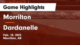 Morrilton  vs Dardanelle  Game Highlights - Feb. 18, 2023