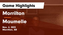 Morrilton  vs Maumelle Game Highlights - Nov. 4, 2023