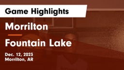 Morrilton  vs Fountain Lake  Game Highlights - Dec. 12, 2023