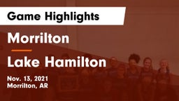 Morrilton  vs Lake Hamilton  Game Highlights - Nov. 13, 2021