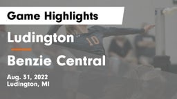 Ludington  vs Benzie Central Game Highlights - Aug. 31, 2022