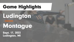 Ludington  vs Montague Game Highlights - Sept. 17, 2022