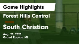Forest Hills Central  vs South Christian  Game Highlights - Aug. 25, 2023