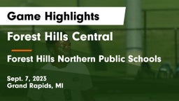 Forest Hills Central  vs Forest Hills Northern Public Schools Game Highlights - Sept. 7, 2023