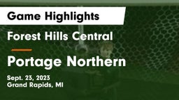Forest Hills Central  vs Portage Northern  Game Highlights - Sept. 23, 2023