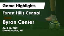 Forest Hills Central  vs Byron Center  Game Highlights - April 12, 2022