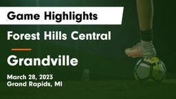 Forest Hills Central  vs Grandville  Game Highlights - March 28, 2023