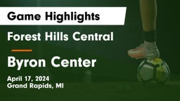 Forest Hills Central  vs Byron Center  Game Highlights - April 17, 2024