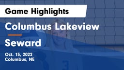 Columbus Lakeview  vs Seward  Game Highlights - Oct. 15, 2022