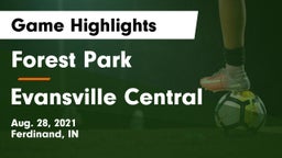Forest Park  vs Evansville Central  Game Highlights - Aug. 28, 2021