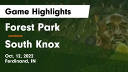 Forest Park  vs South Knox  Game Highlights - Oct. 12, 2022