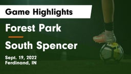 Forest Park  vs South Spencer  Game Highlights - Sept. 19, 2022