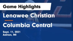 Lenawee Christian  vs Columbia Central  Game Highlights - Sept. 11, 2021