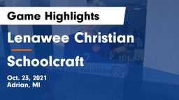 Lenawee Christian  vs Schoolcraft Game Highlights - Oct. 23, 2021