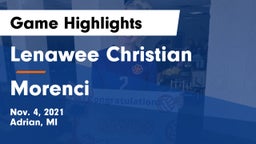 Lenawee Christian  vs Morenci  Game Highlights - Nov. 4, 2021