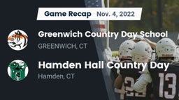 Recap: Greenwich Country Day School vs. Hamden Hall Country Day  2022