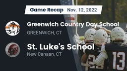 Recap: Greenwich Country Day School vs. St. Luke's School 2022