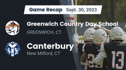 Recap: Greenwich Country Day School vs. Canterbury  2023