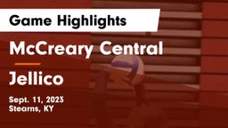 McCreary Central  vs Jellico  Game Highlights - Sept. 11, 2023