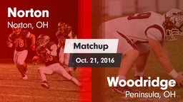 Matchup: Norton High vs. Woodridge  2016